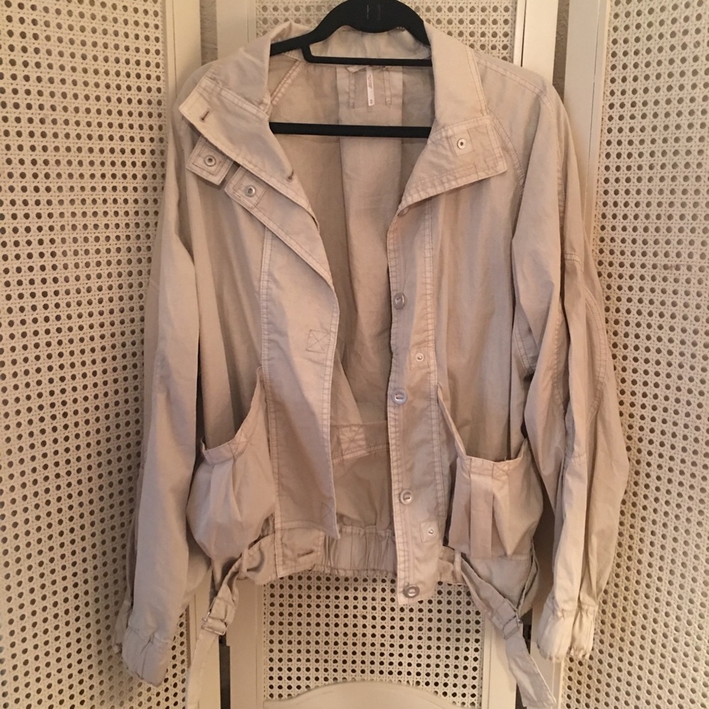 Free People Parachute Bomber Jacket